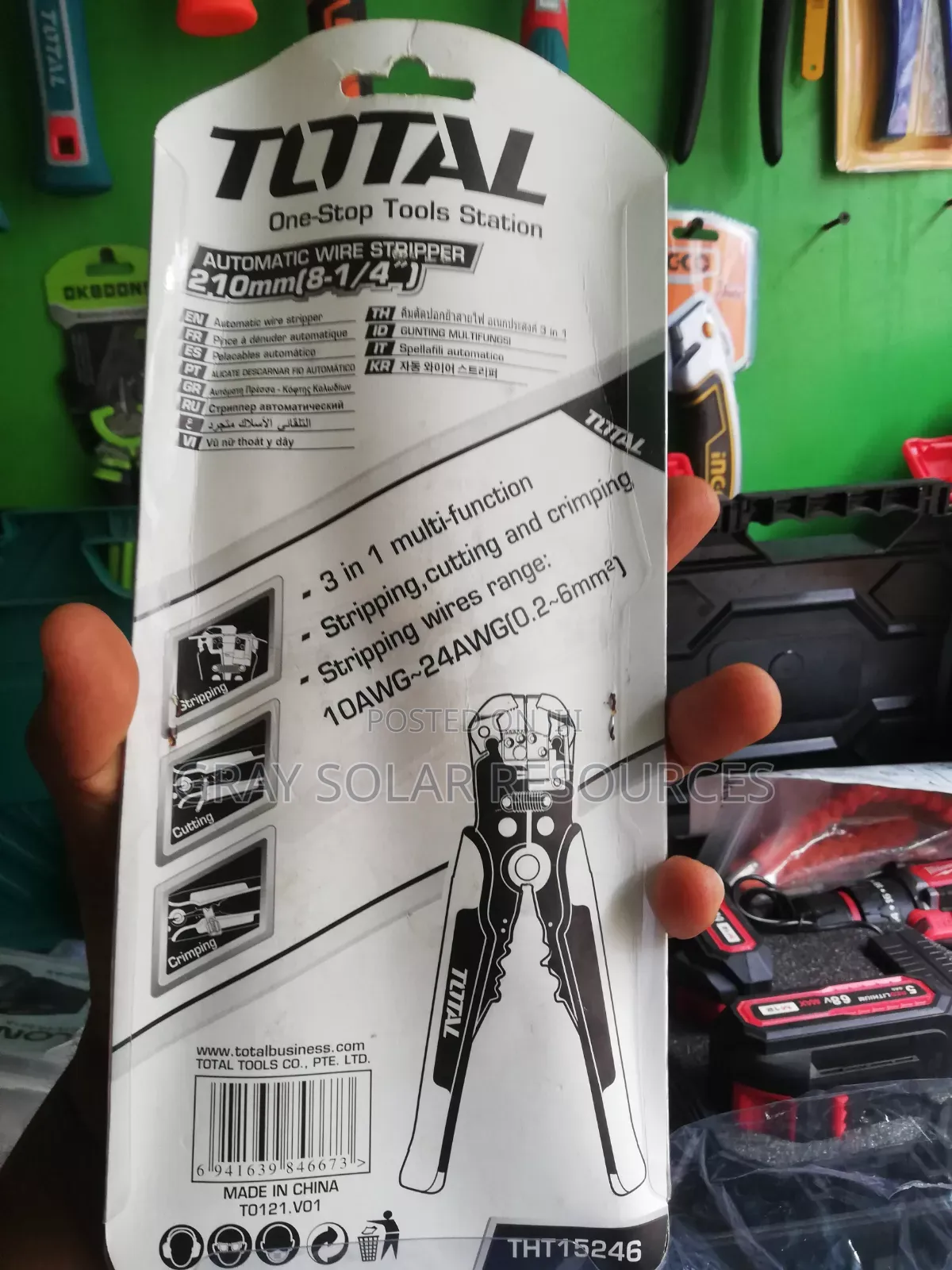 3-in-1 Automatic Total Wire Stripper