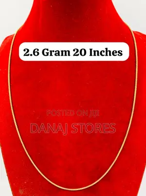 18karat Gold Necklace Jewelry