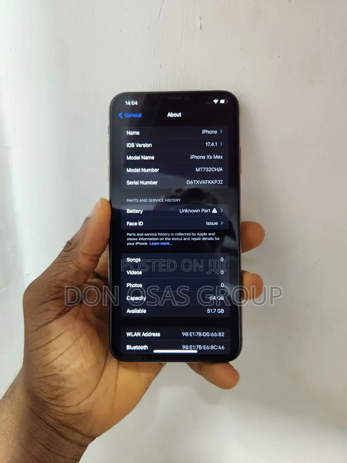 Apple iPhone XS Max 64 GB Gold
