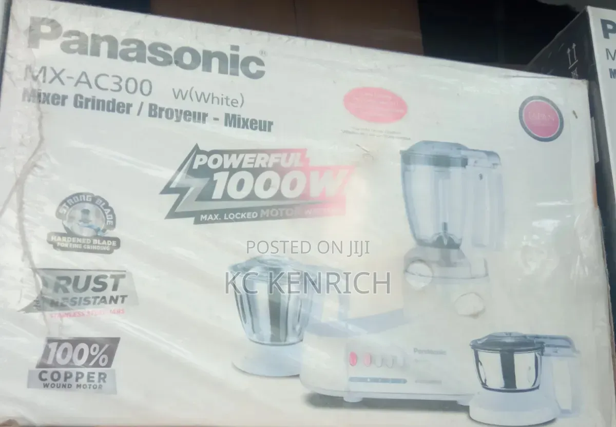 Panasonic Mixer Grinder Ac300 ( 3 Cups)