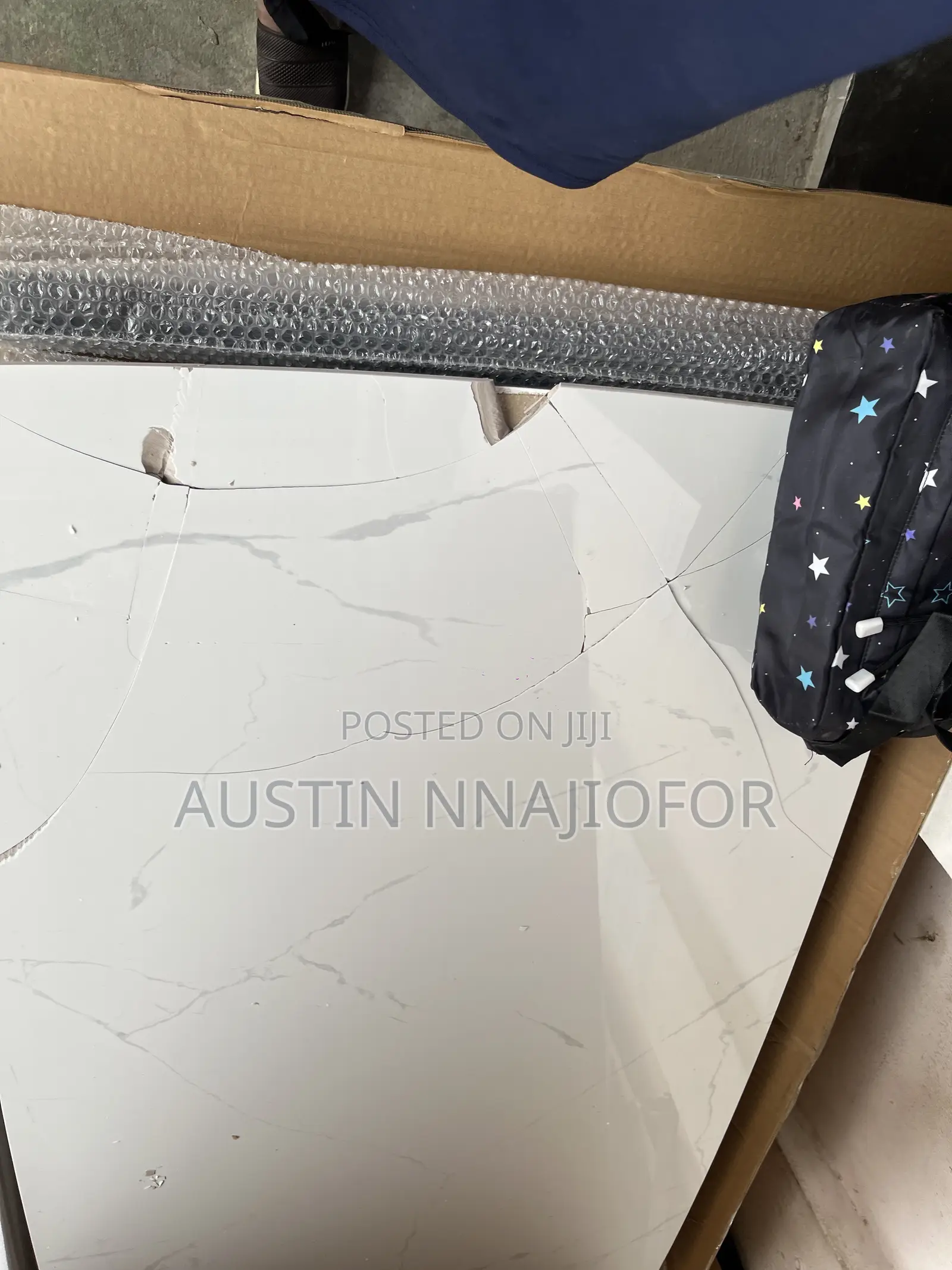 Dining Table With Only Crack on the Top