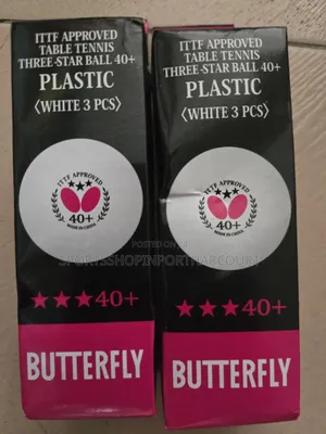 Butterfly Table Tennis Balls (3in1)