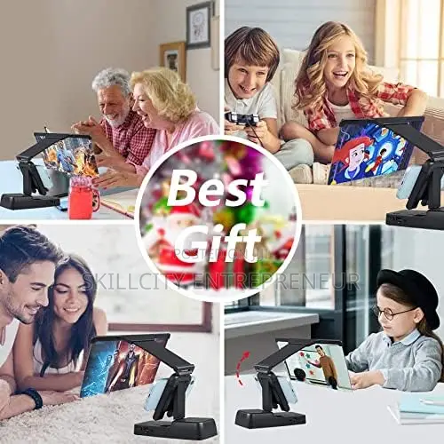 F19 Screen Magnifier and Detachable Bracket Bluetooth Speaker