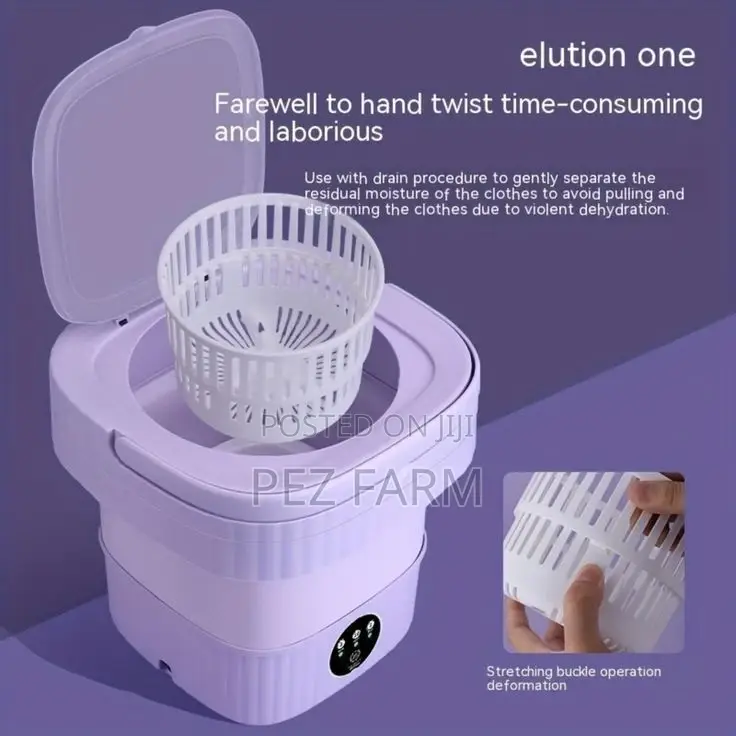 Mini Foldable Washing Machine