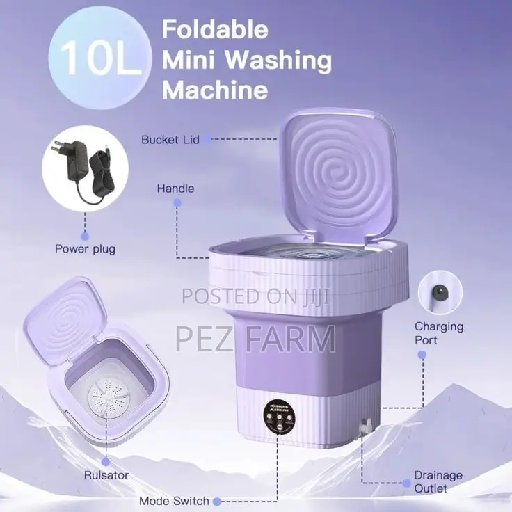 Mini Foldable Washing Machine