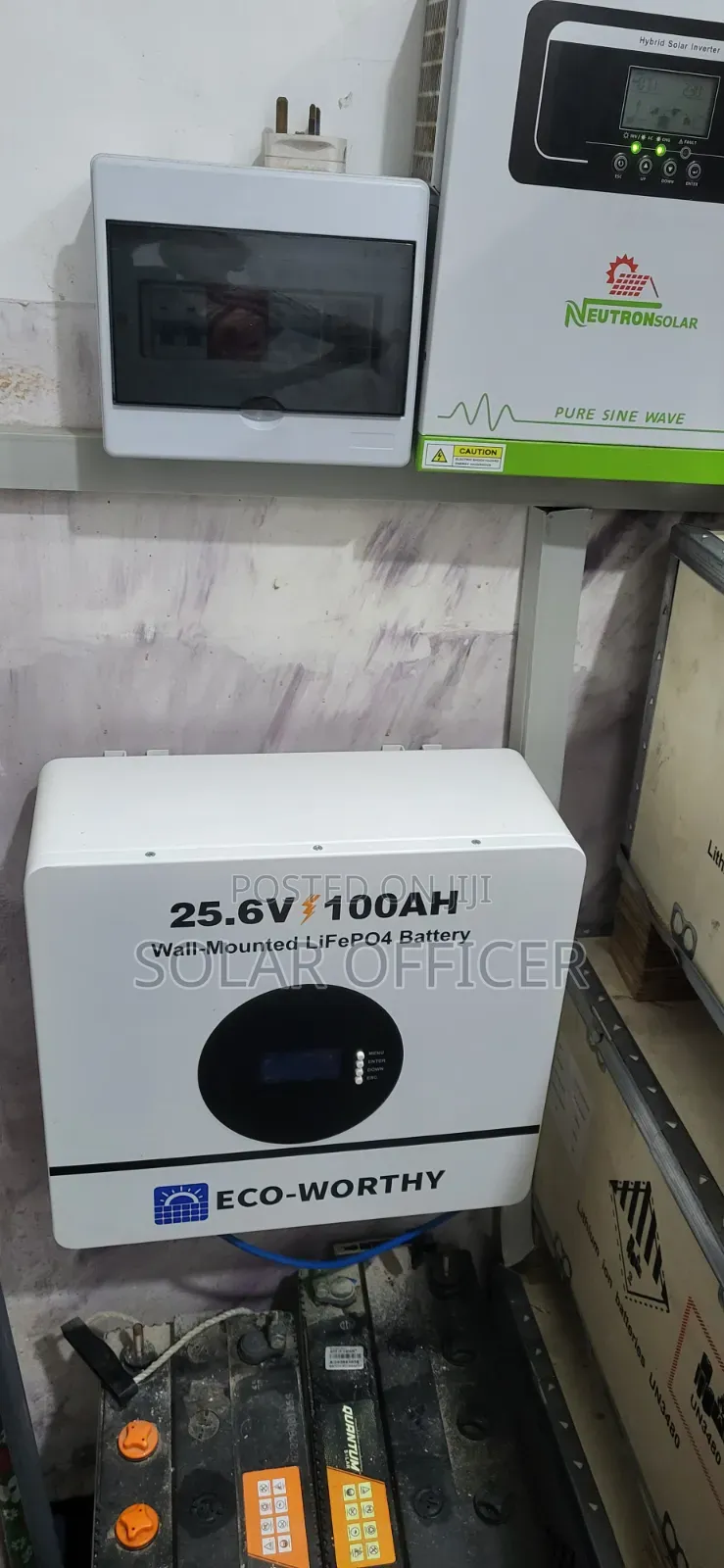 Reliable Power Storage 2.5kwh 24v Lithium Battery