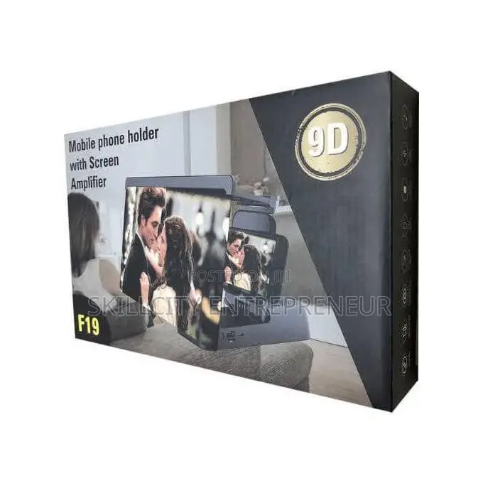F19 Screen Magnifier and Detachable Bracket Bluetooth Speaker