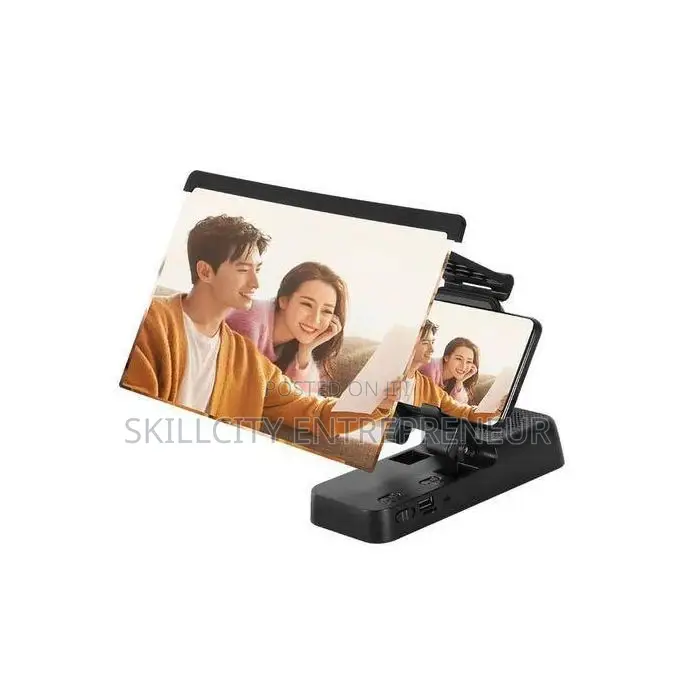 F19 Screen Magnifier and Detachable Bracket Bluetooth Speaker