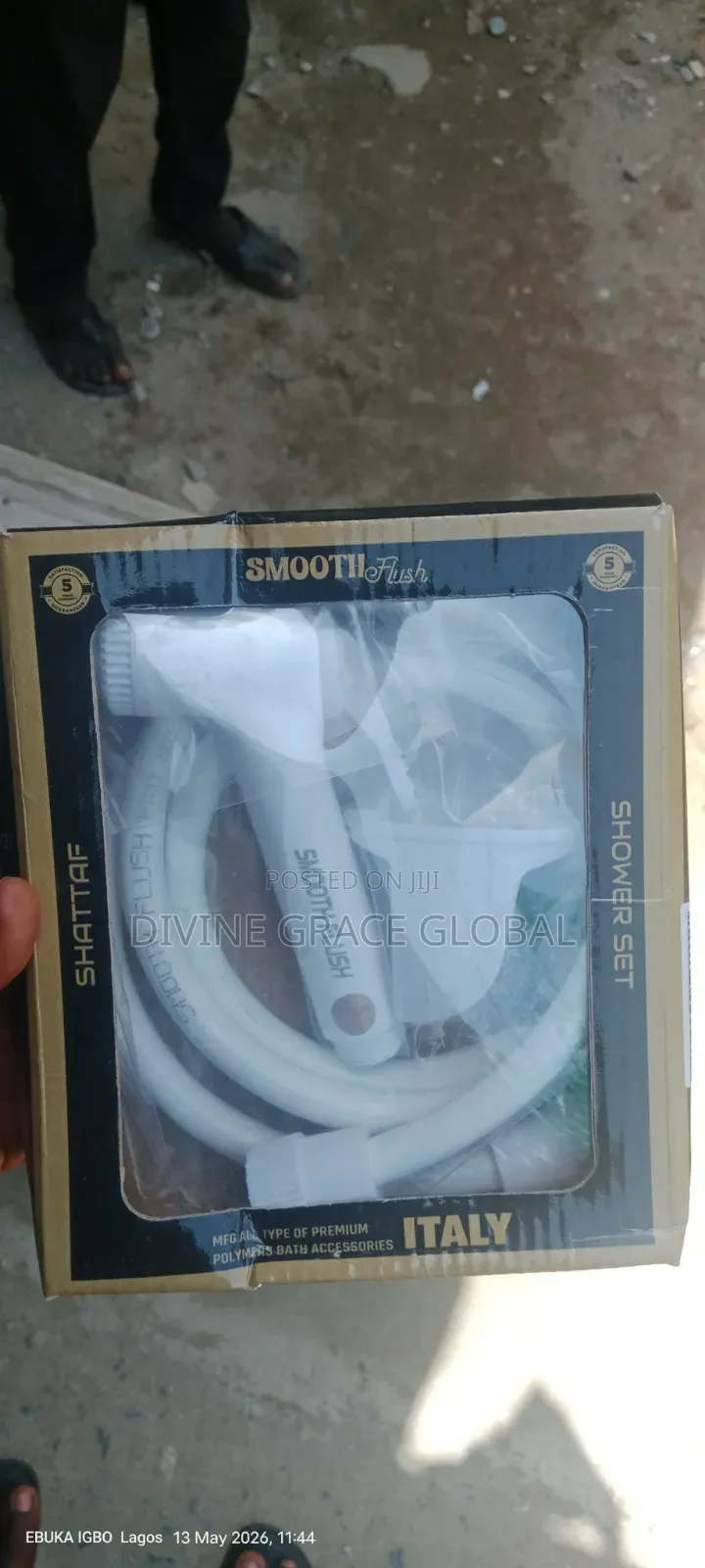 Pressing Shower PVC