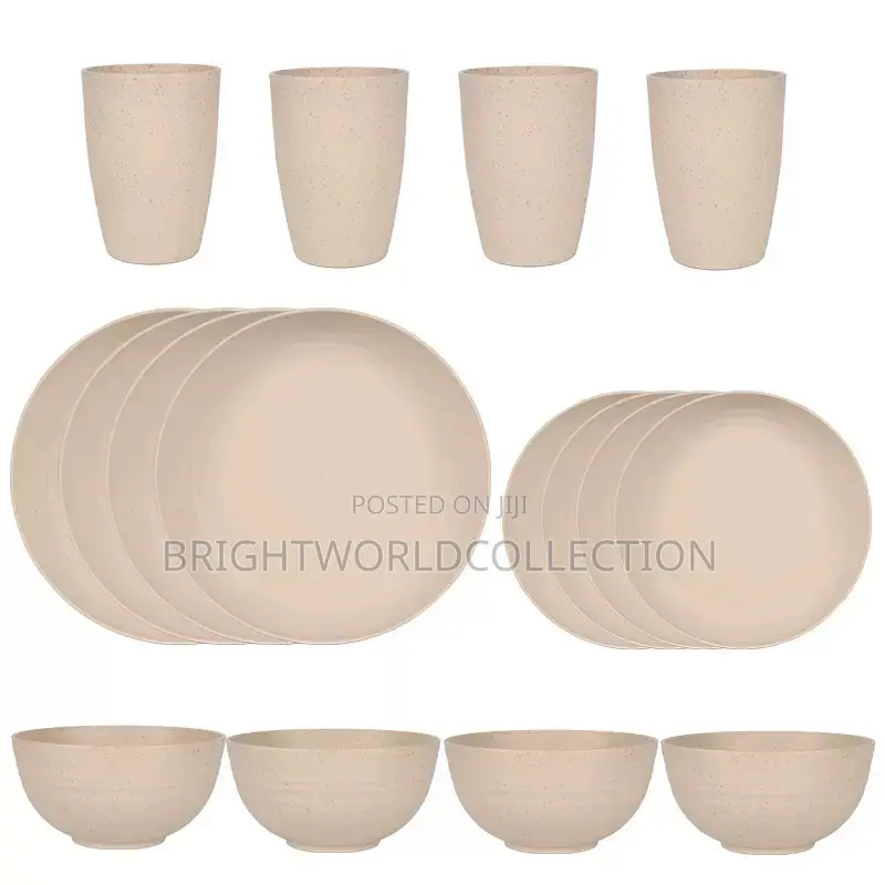 16 Set of Dinner Unbreakable Set Dinnerware Sets (16pcs)