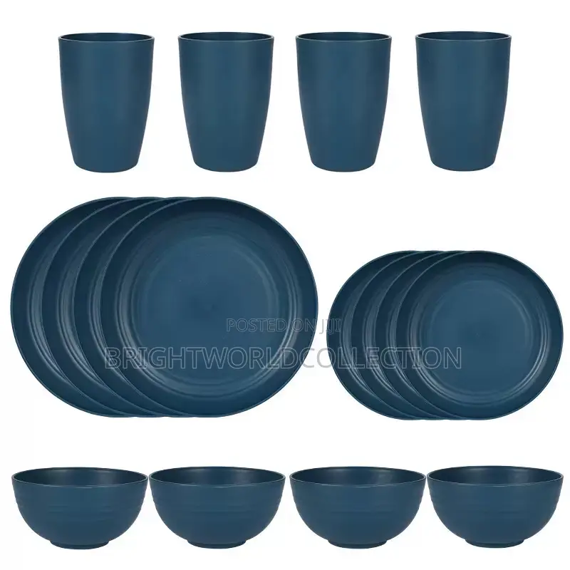 16 Set of Dinner Unbreakable Set Dinnerware Sets (16pcs)