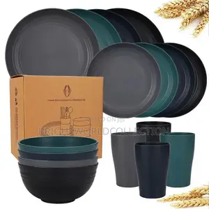 16 Set of Dinner Unbreakable Set Dinnerware Sets (16pcs)