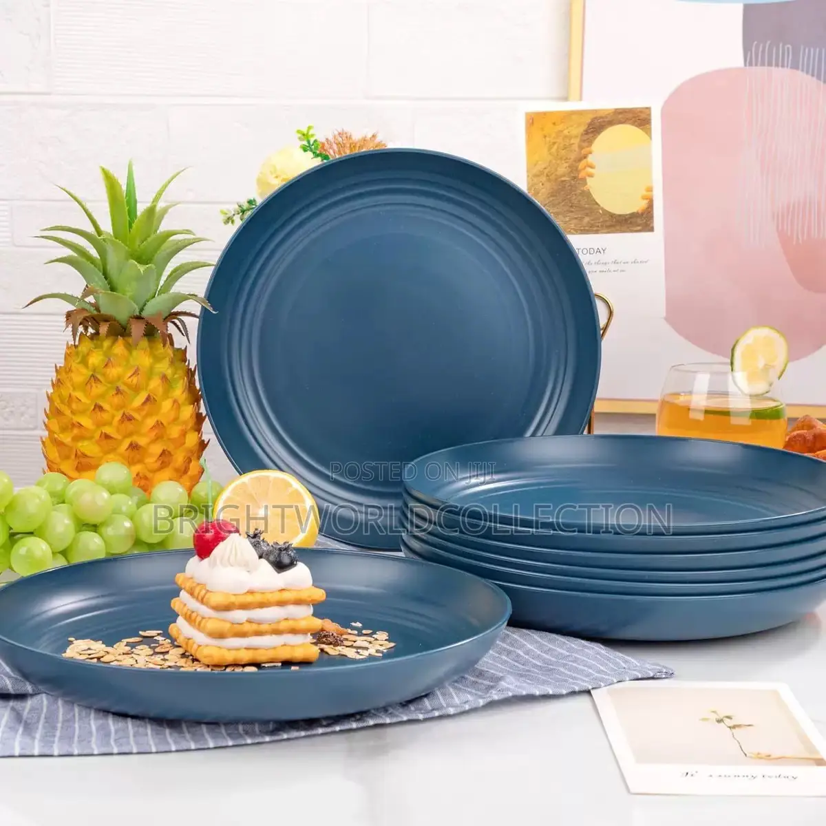 16 Set of Dinner Unbreakable Set Dinnerware Sets (16pcs)