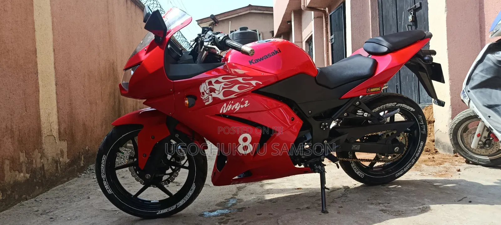 Kawasaki Ninja 300 2017 Red