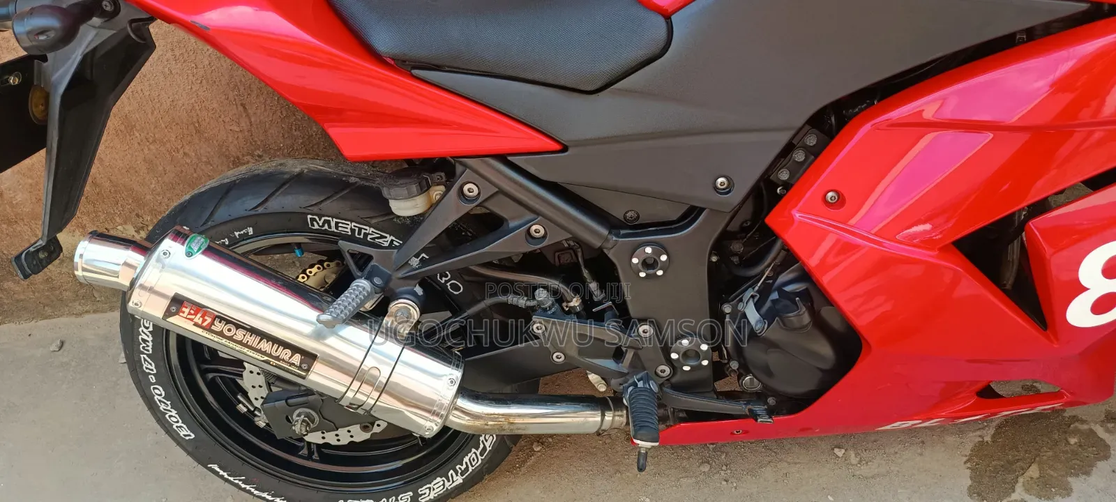 Kawasaki Ninja 300 2017 Red