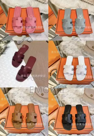 Hermes Slippers