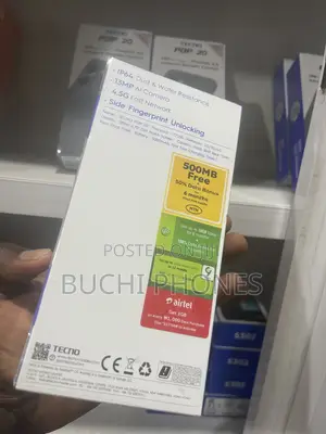 New Tecno Pop 20 64 GB Black