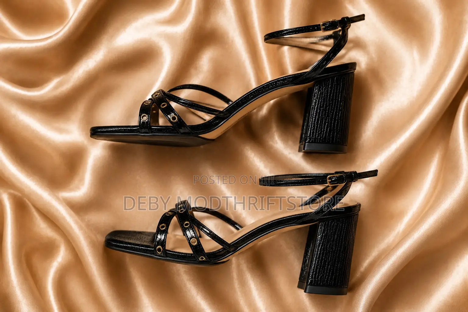 Midnight Luxe Heels