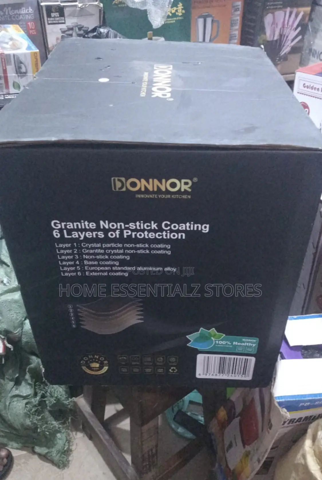 Donnor Granite Non-Stick Cookware Set - Donnor Granite Pots