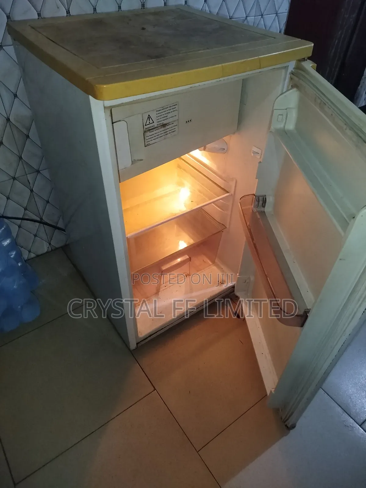 Acrylic Table Top Fridge