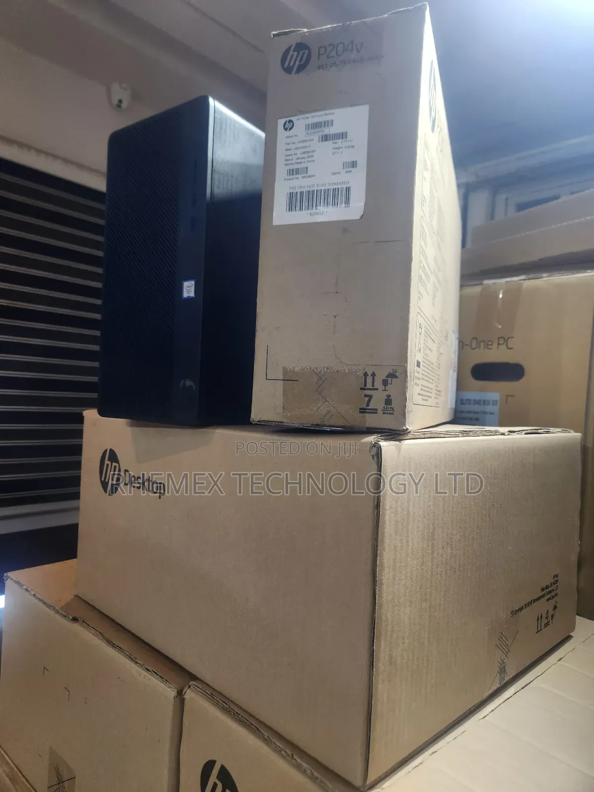 New Desktop Computer HP 290 G4 8GB Intel Core i5 SSD 256GB