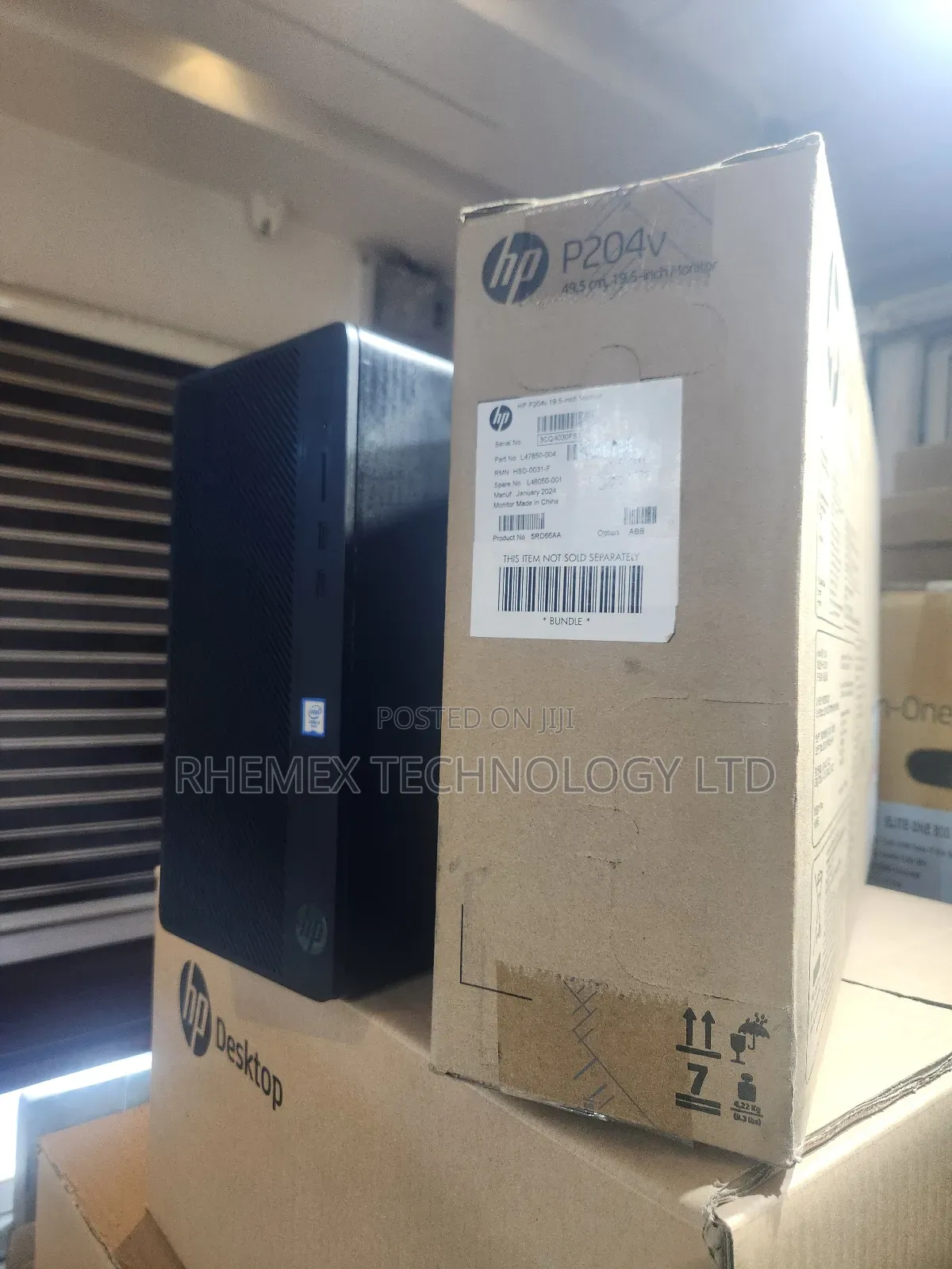 New Desktop Computer HP 290 G4 8GB Intel Core i5 SSD 256GB