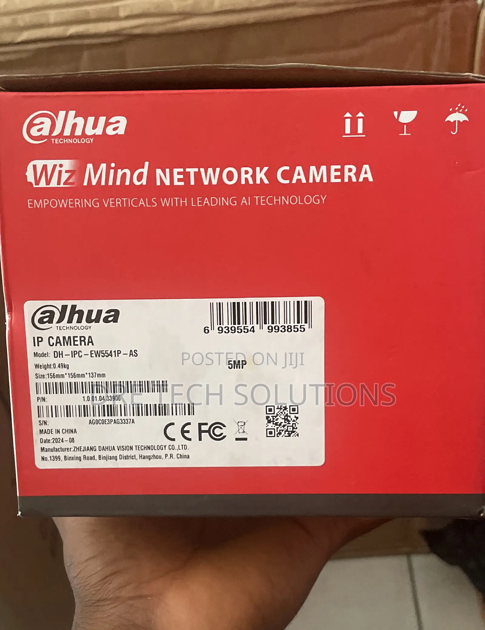 Dahua Wiz Mind Ip Camera ( Fish Eye)