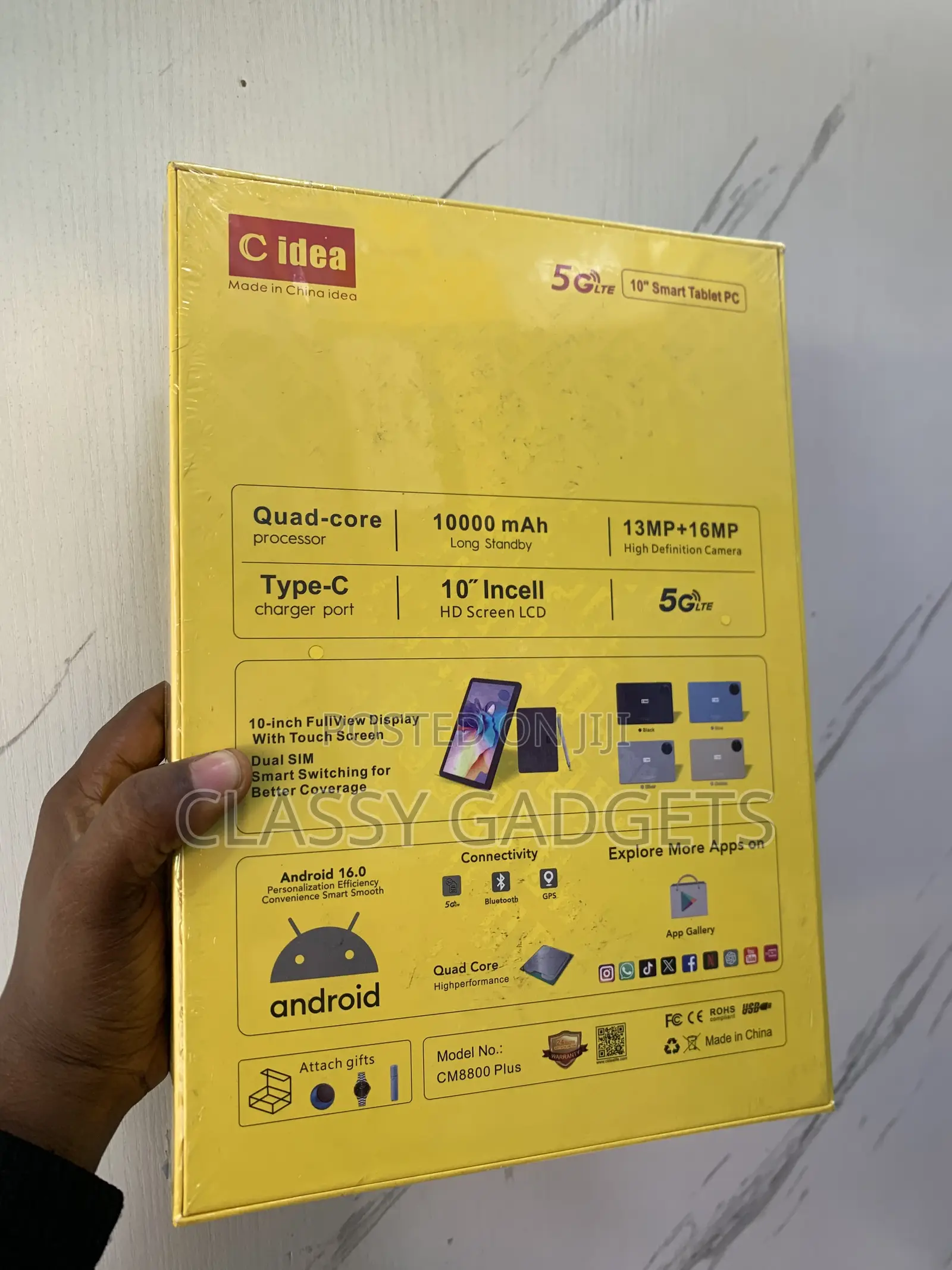 New C idea CM8800 Plus 1 TB Black