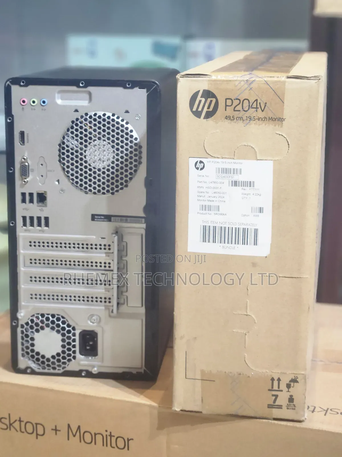 New Desktop Computer HP 290 G4 8GB Intel Core i5 SSD 256GB