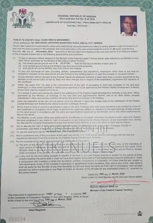 2 Premium Guzape Ii Plots for Sale Fcda C of O
