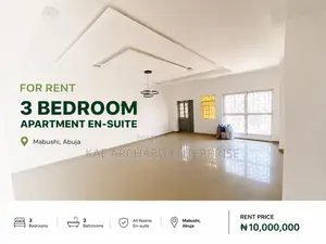 3bdrm Apartment in Victoria Garden, Mabushi for rent