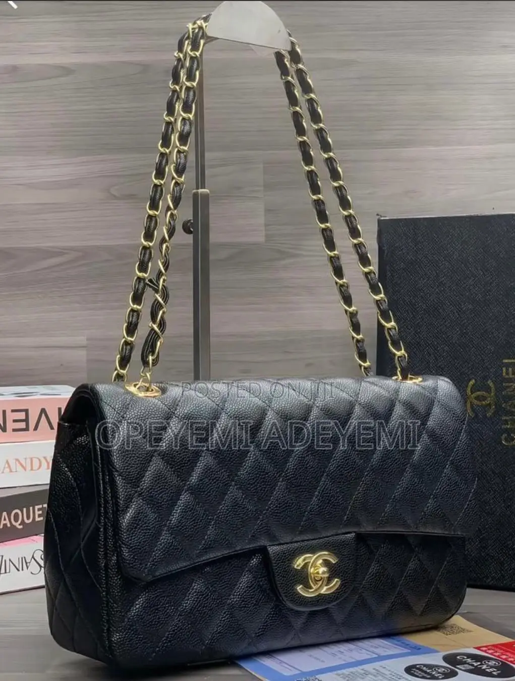Croc Chain Bag