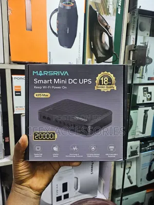 Marsriva Smart Mini Dc Ups (20,000mah) (Router Power Bank)