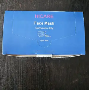 Surgical Disposable Face Nose Mask 3 Layer Protection 50pcs
