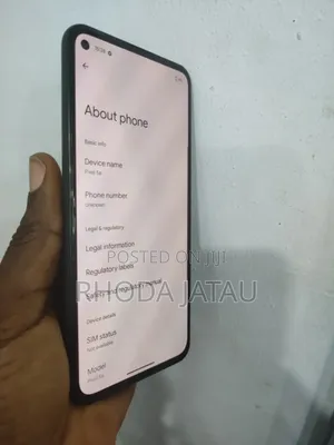 Google Pixel 5a 5G 128 GB Black