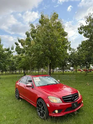 Mercedes-Benz C300 2009 Red