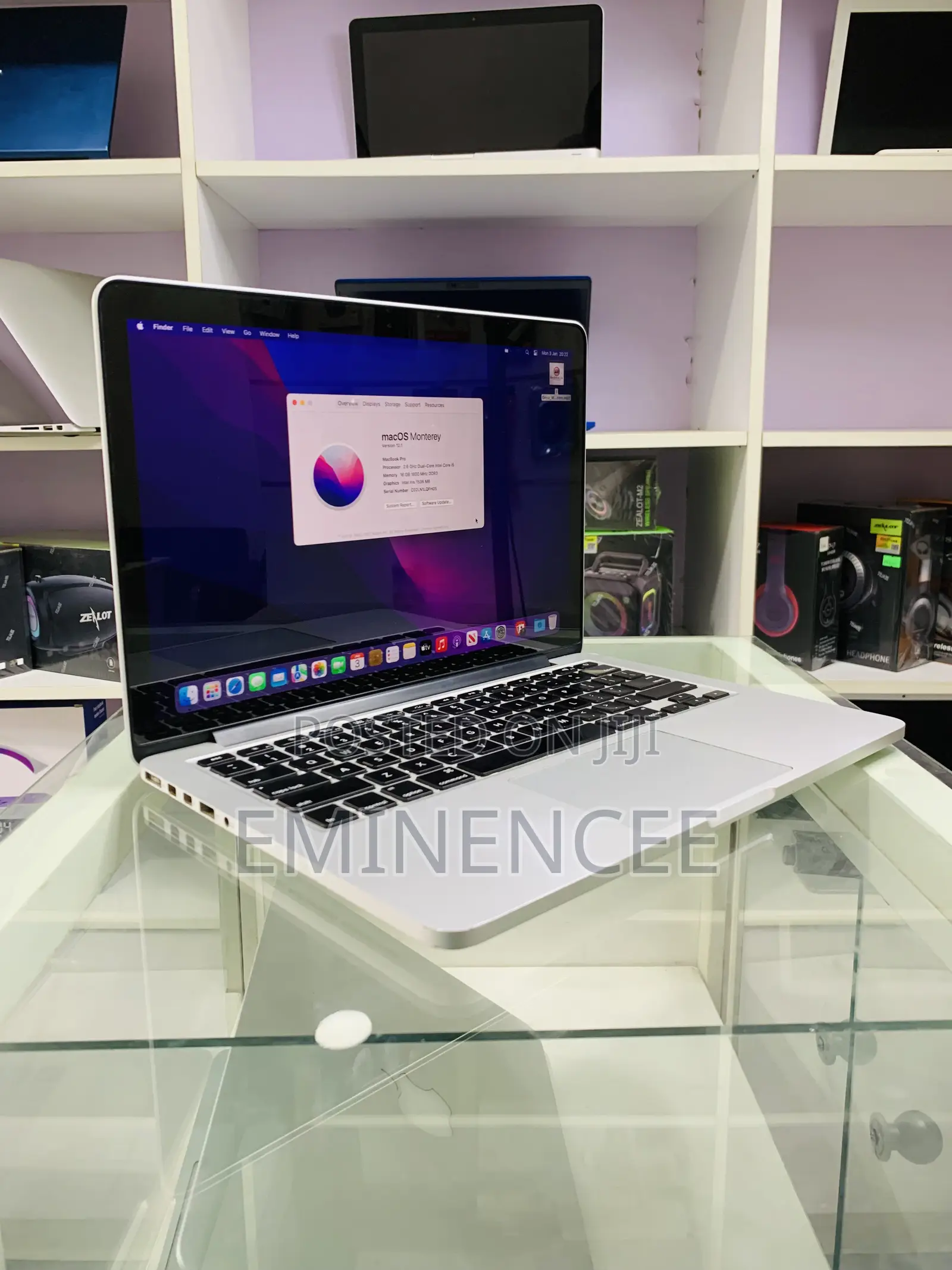 Laptop Apple MacBook Pro 2014 16GB Intel Core i5 SSD 256GB
