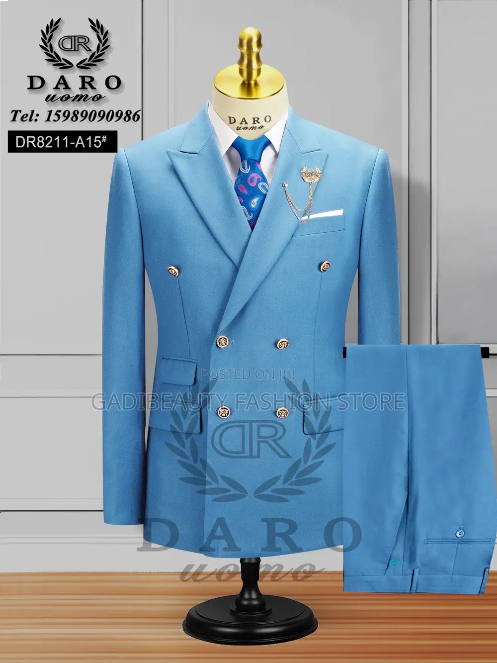 3 Piece Good Material Suits