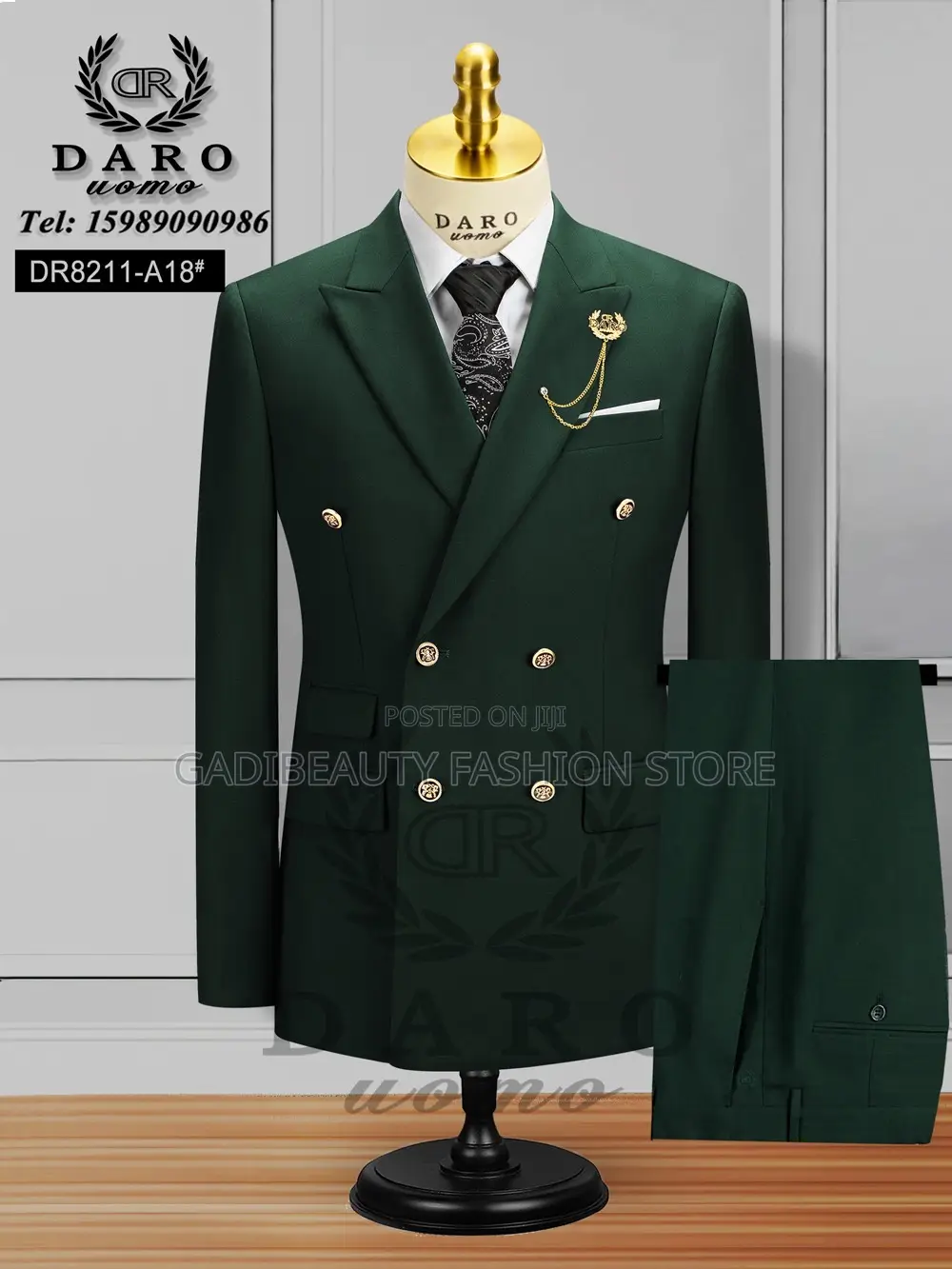 3 Piece Good Material Suits