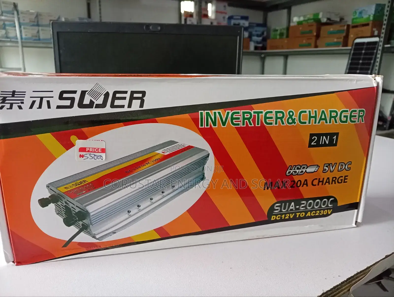Inverter and Charger 2000w