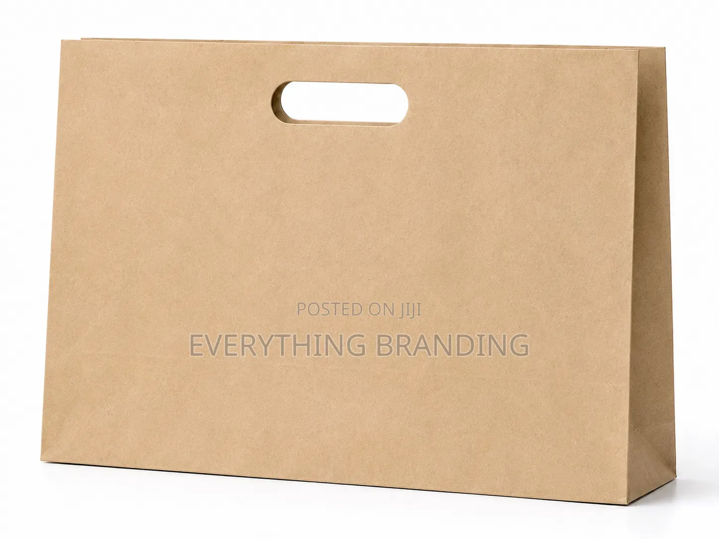 A4 Kraft Paper Bag, Landscape, Shopping Packaging 110gsm