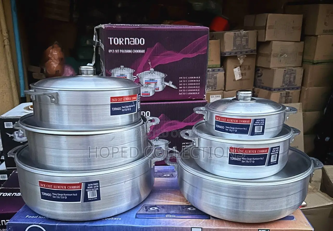 Tornado Aluminum Pot