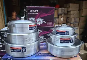Tornado Aluminum Pot
