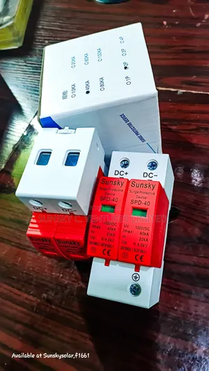 Dc Surge Protector- Protect Every Solar Installation From Lightning.