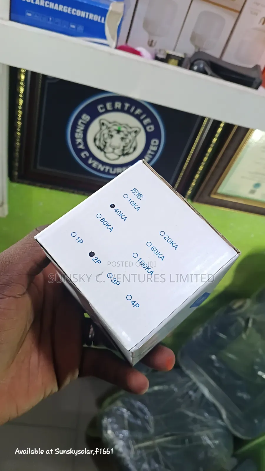 Dc Surge Protector- Protection Against Thunder (Promo)