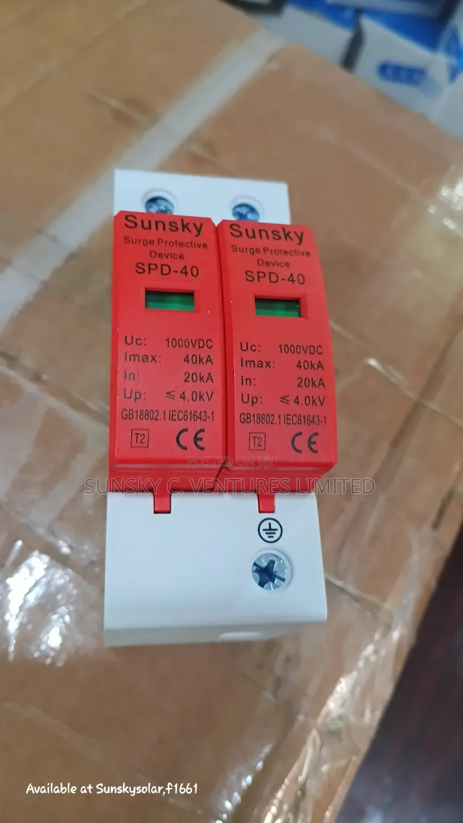 Dc Surge Protector- Protection Against Thunder (Promo)
