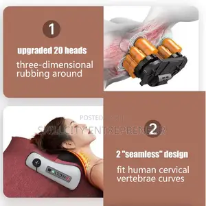 Electric Pillow Massager (For Car and Home Use)