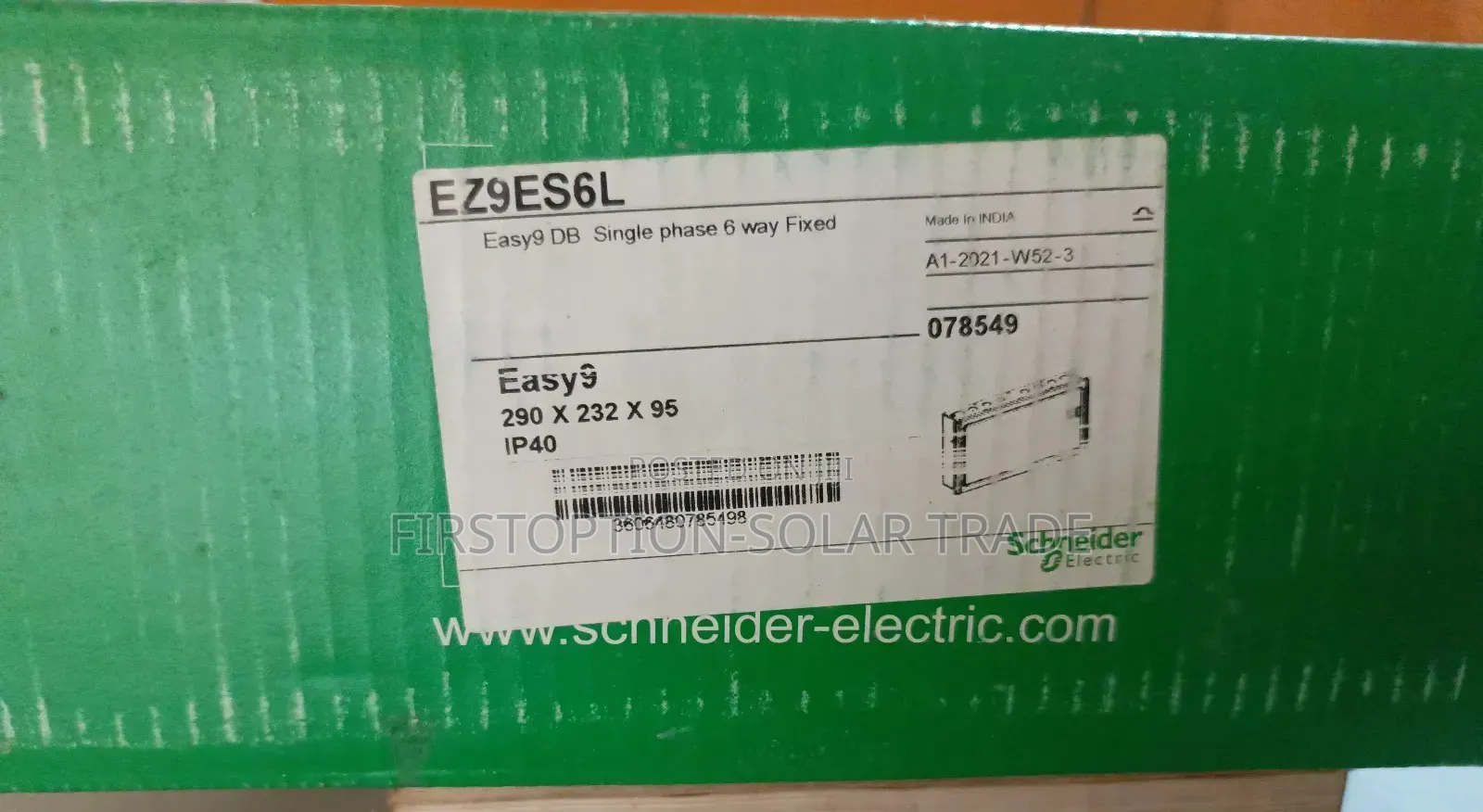 Schneider Distribution Board