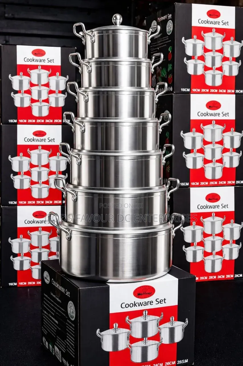 7 PCS Heavy Duty Cooking Pot