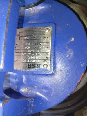 Brand New Ksb Sewage Pump